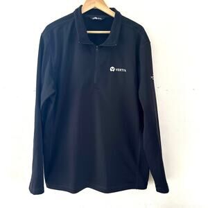 The North Face Tech 1/4 Zip Pullover Fleece Sweater Men's Size XLarge Black 2022